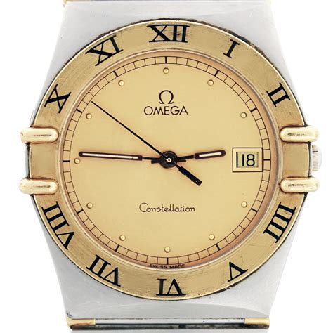 how much is a gold tone omega watch|omega constellation gold watches prices.